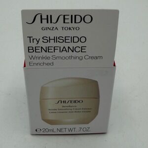 Shiseido‎ Benefiance Wrinkle Smoothing Cream Enriched 7oz NEW